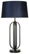 Veioza/Lampa de masa decorativa Chic negru/navy