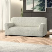 Huse bielastice COSTINA smântânii fotoliu triplu (l. 170 - 220 cm)