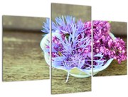 Tablou cu decorațiune din lavanda (90x60 cm)