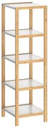 Deuba Raft bambus 140x33x33 cm - alb
