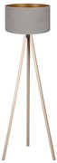 Lampadar VELVET 1xE27/60W/230V bej/gri Brilagi