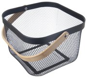 Coș de depozitare din sârmă din metal 24,5x24,5x30 cm Radka – Orion