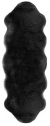 Blană de oaie artificială Tiseco Home Studio Lambskin, 60 x 180 cm, negru