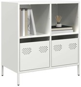 vidaXL Dulap, alb, 68x39x73,5 cm, oțel laminat la rece