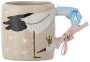Cană pentru copii bej din ceramică 225 ml Bambino – Bloomingville Mini