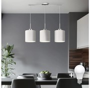 Lustră LED pe cablu Eglo TUNJA 3xE27/60W/230V alb