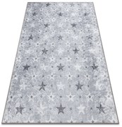 JUNIOR 51798.804 covor lavabil Stele pentru copii anti-alunecare - gri - SECUNDAR-COTATI PRODUSUL