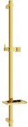 Mexen DQ bară de duș cu săpunieră 80 cm, Aurie - 79381-50