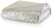 Cuvertura de pat matlasata, Alhambra, densitate 70 g/mp, 170 x 210 cm, Bej