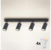 Brilagi - Spot LED reglabil SELE, 4x GU10, 6,5W, 230V, antracit