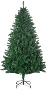 Homcom Albero di Natale Sintetico Folto e Realistico 180 cm Verde Φ115cm