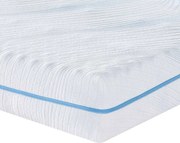 vidaXL Saltea Alb 100 x 200 cm Material Jacquard