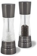 Cole&Mason DERWENT set 2 râșnițe sare și piper, 19 cm, antracit