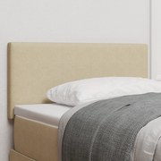vidaXL Tăblie LED cu lumini cu bandă LED Gri verde 80 cm țesătură
