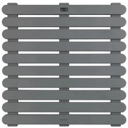 WENKO 22947100 - Covoraș de duș, interior & exterior, 55 x 55 cm, gri