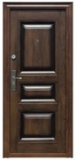 Usa metalica de exterior cu izolatie si vizor Novo Doors ND7001 , 2 yale,tabla 0,7 mm, balamale si clanta incluse, toc de 7 centimetri, pentru casa