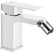 Baterie bideu monocomanda Laveo KVADRATO, crom lucios