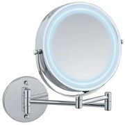 WENKO 3656530100 - Oglindă POWER-LOC, crom lucios, 25,5 x 32 cm
