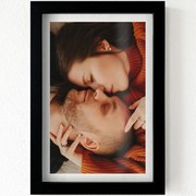 INSPIO Fotografie pe sticlă într-un cadru de lemn, colaj de fotografii