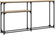 vidaXL Măsuță consolă, stejar sonoma, 145x22,5x75 cm, lemn prelucrat