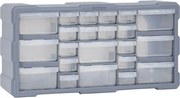 vidaXL Organizator cu 22 de sertare, 49 x 16 x 25,5 cm