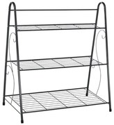 Raft metalic Veruma,  gri închis