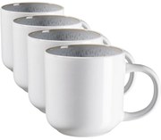 Mäser Set de căni de cafea Lunaria Grey 360 ml, 4buc.
