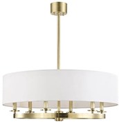 Candelabru LUX DURHAM, alama antichizata, abajur circular