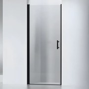 Madeira 90 Negru Ușă de duș, 190cm, 6mm