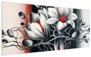 Tablou cu flori (120x50 cm), în 40 de alte dimensiuni noi