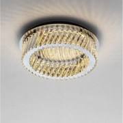 Lustra aplicata LED, cristale sticla ARIETTA 43cm