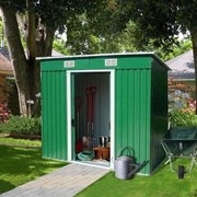 Căsuță de grădină pentru unelte Avenberg 2.4 x 1.3 m VERDE SD-F1-0408
