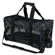 Geantă de transport neagră pentru animale de companie 27x46,5 cm Trixie – Plaček Pet Products