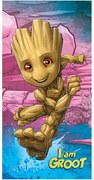 Prosop pentru copii din bumbac 70x140 cm Groot "I am groot" – Jerry Fabrics