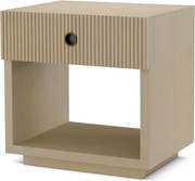 Noptiera design LUX, Furnir de stejar albit, Dimitrios