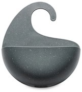 Cutie murală Koziol Surf M Organic, de baie,gri, 6,5 x 21,6 x 25,3 cm