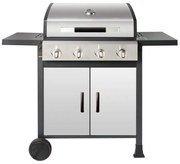 Grătar pe gaz Brenner BR-G4N cu 4 arzătoare