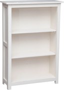 Vitrina mica, L68 25 H98 cm, alb antic, lemn masiv