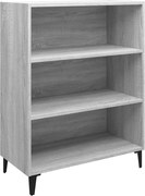 vidaXL Servantă, gri sonoma, 69,5x32,5x90 cm, lemn prelucrat
