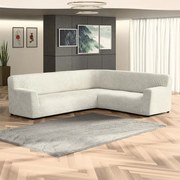 Huse bielastice COSTINA smântânii colţar (l. 350 - 530 cm)