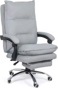 Scaun directorial cu suport de picioare si recliner OFF 419 gri
