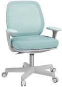 Vinsetto Scaun de Birou Ergonomic, Reglabil pe Înălțime și Respirabil, Verde | Aosom Romania