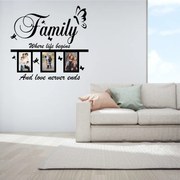 Sticker perete Family Photo Frames (3 rame foto)