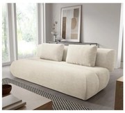 Canapea extensibilă 3 locuri FANO, crem