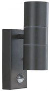 Aplica perete exterior cu senzor de miscare Up and Down 7008-2BK-LED SRT