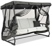 Balansoar grădină din metal Valencia Garden Point gri