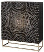 Comoda moderna cu model abstract mandala Illusion 120cm