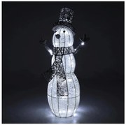 Decorațiune LED de Crăciun de exterior Retlux LED/3,6W/230V/alb rece 75 cm IP44 om de zăpadă