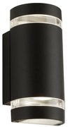Aplica perete exterior IP44 Up and Down Sheffield negru