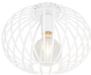 Plafoniera de design albă 30 cm - Johanna